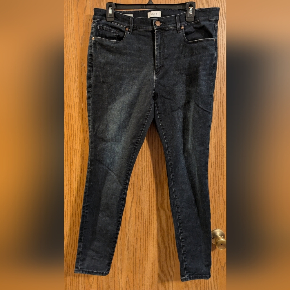 LOFT Dark Wash Denim Jeans